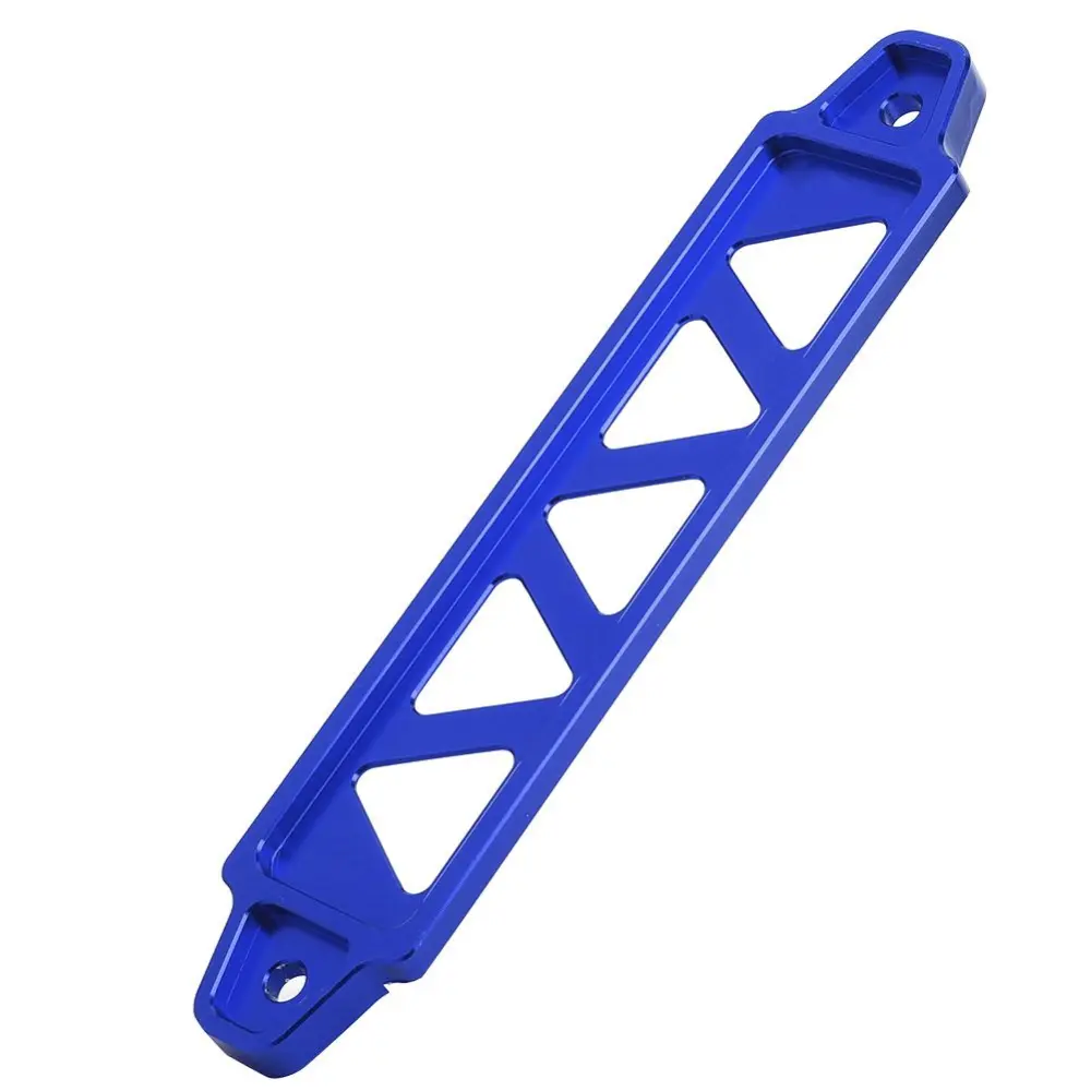 217mm/8.5in Universal Car Battery Tie Down Bracket Brace Fasten Fix Holder Stabilizer(Blue )