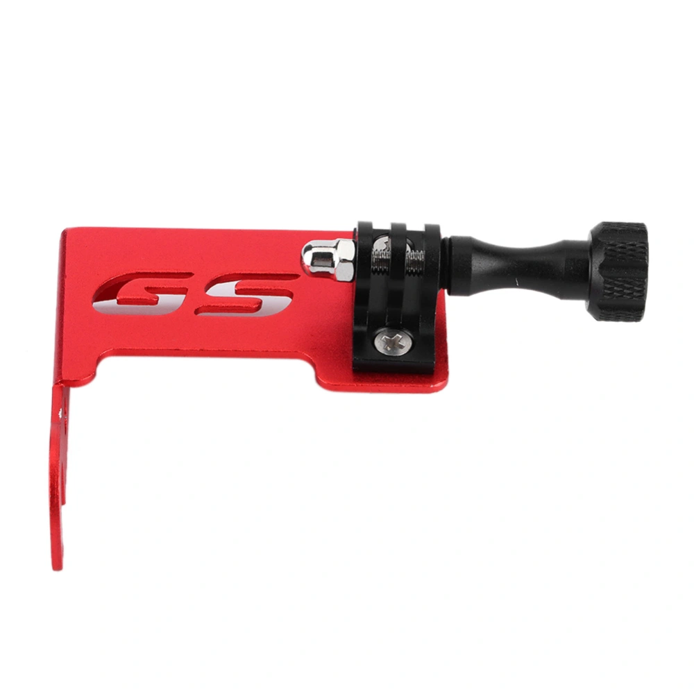 Metal Motorcycle Camera Mount Stand Anti-Theft Bracket Fit for R1200GS LC(Red )