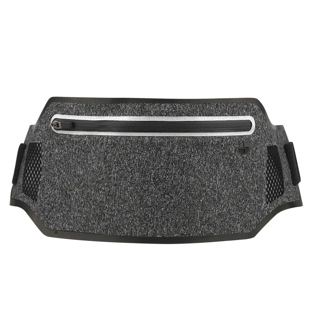 Outdoor Sports Waist Bags Polyurethane Fiber Pockets Music Mobile Phone Running Belt Ultrathin Waterproof Men Women(Sports Waist Bag )