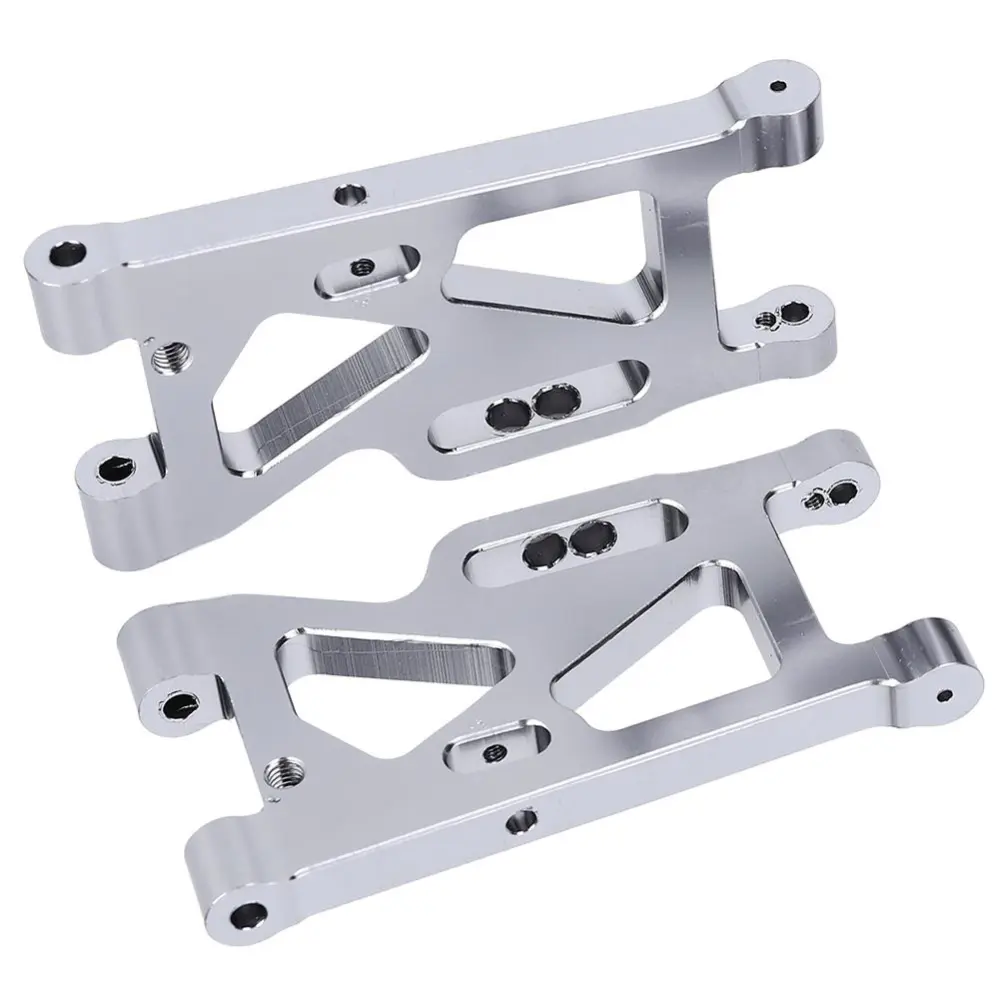 1 Pair Aluminum Alloy Front Swing Arm Spare Part Fit for WLtoys 144001 1/14 RC Car(Titanium )