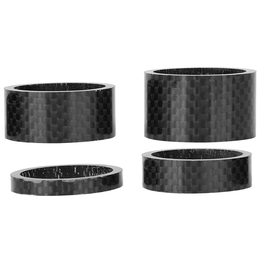Mountain Bike 28.6 Front Fork Headset Carbon Fiber Gasket Washer Stem Spacer 5/10/15/20mm(Gasket )
