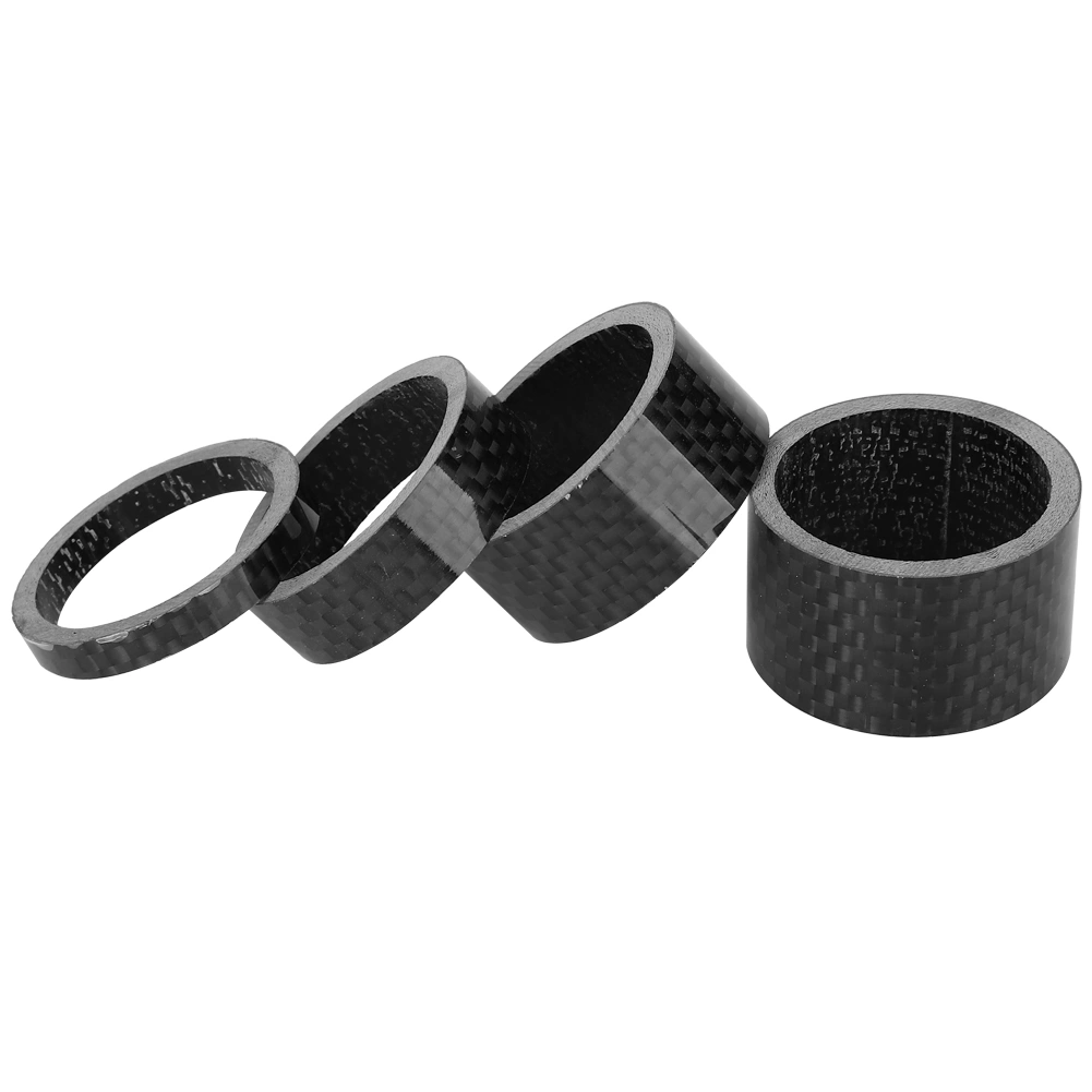 Mountain Bike 28.6 Front Fork Headset Carbon Fiber Gasket Washer Stem Spacer 5/10/15/20mm(Gasket )