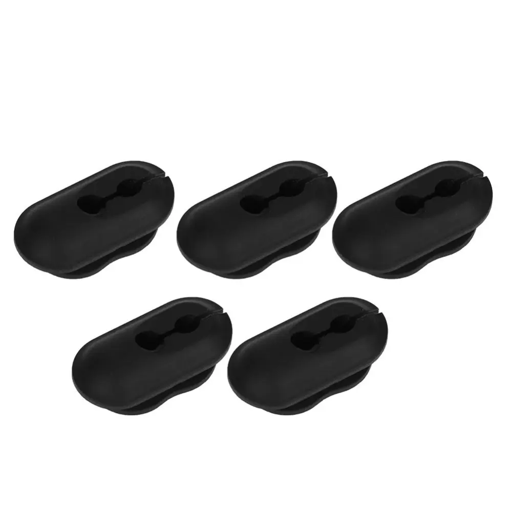 5pcs Electric Scooter Silicone Pad Waterproof Protective Cover Set Accessory Fit for Xiaomi M365(Cable Clip )