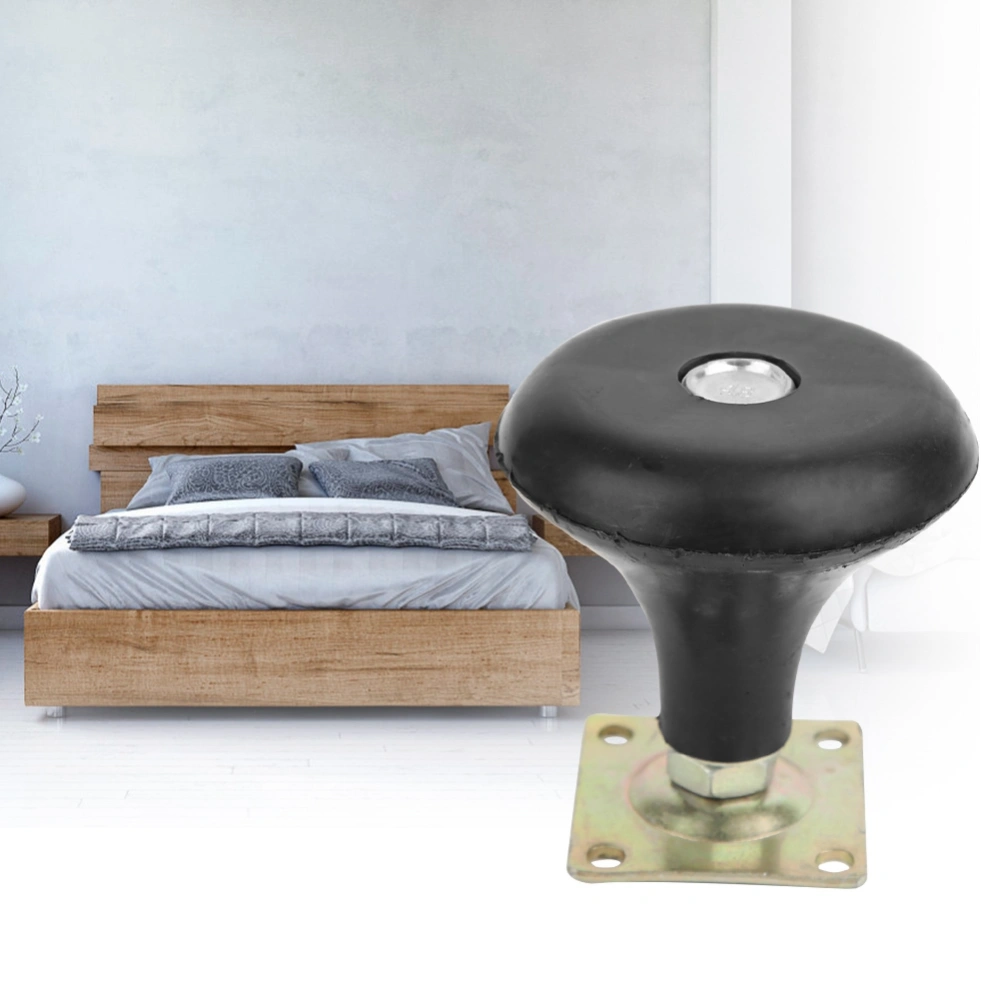 Fixed Caster Bed Sofa Black Universal Wear Resistant Small Furniture Casters Wheel