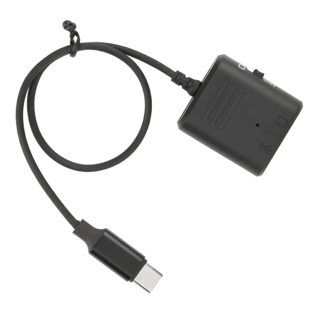 COMICA SPX-TC (M) Multifunction 3.5mm for TRS/ TRRS to USB TYPE-C Audio Adapter Conversion Line