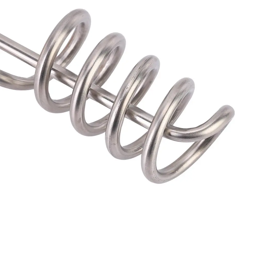 3000W 220V Water Heater Immersion Spiral Tube Water Heating Element Electric Boiler (UK Plug)