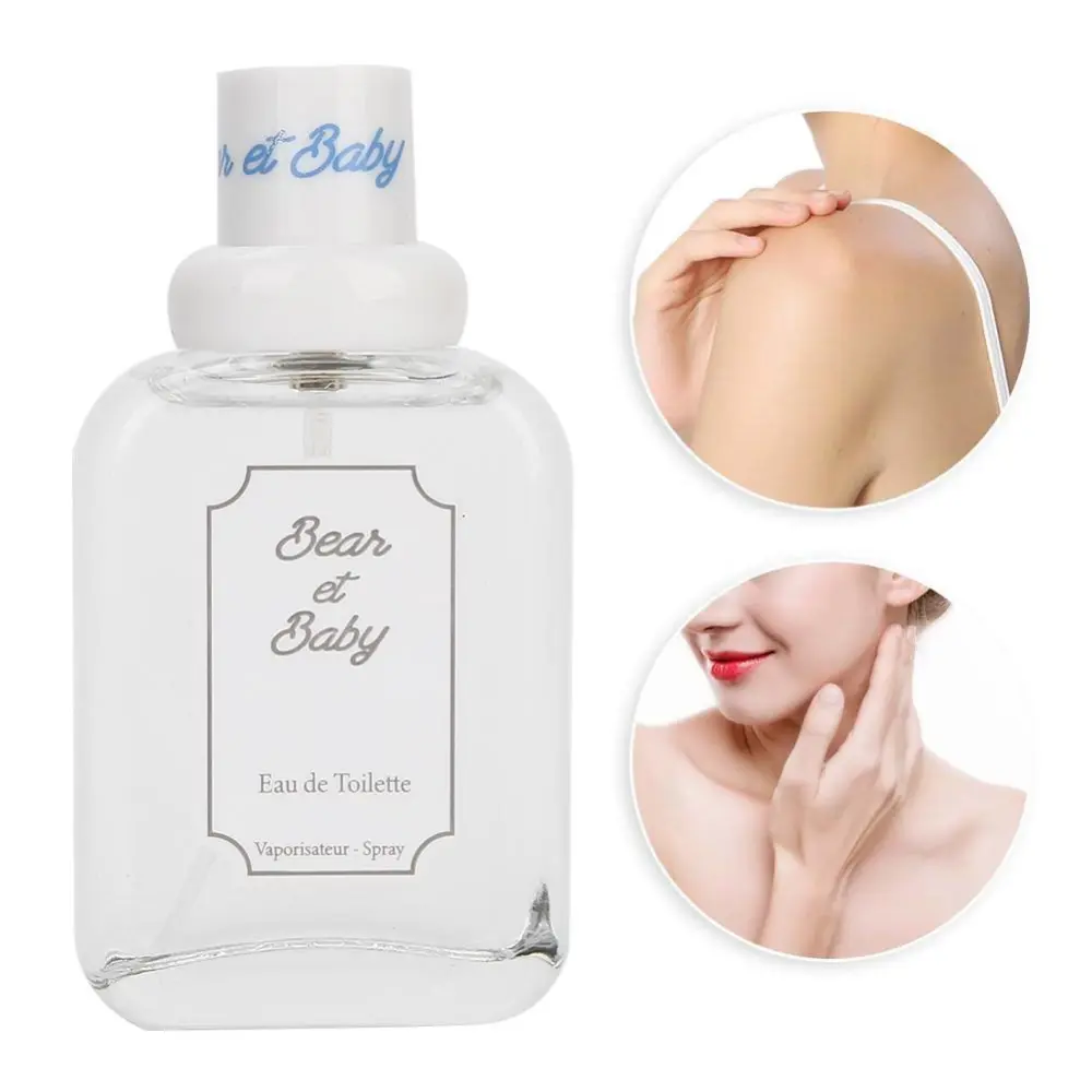 50ml Perfume Spray Long Lasting Light Fragrance Body Perfume for Female Students(White Rabbit )