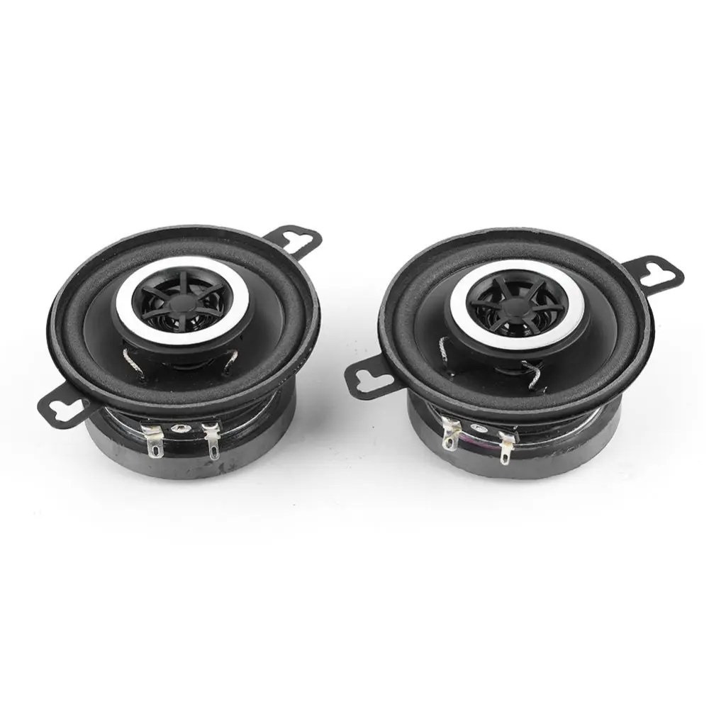 2pcs 3.5in 200W Coaxial Speaker Tweeter Stereo Music Hifi Loudspeaker for Auto Audio System