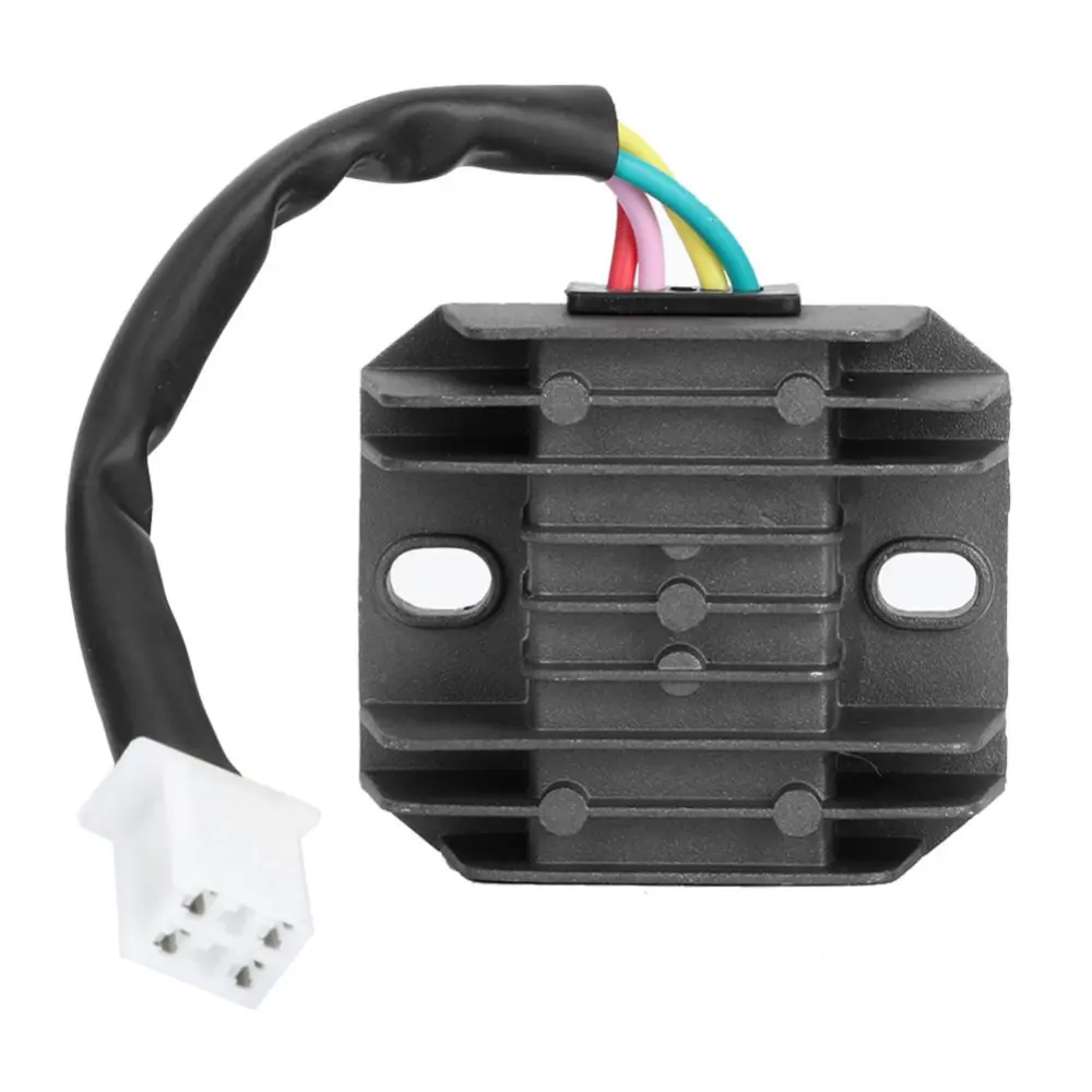 12V 4 Wire Motorcycle Voltage Regulator Rectifier Fits for 150cc 250cc PIT Quad Dirt Bike ATV Buggy