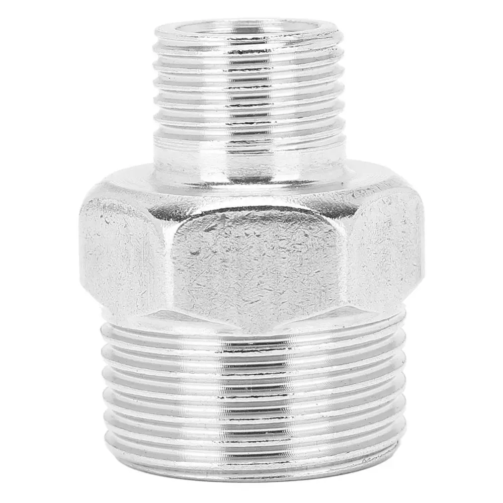 G1/2in Male Thread to 1in Male Thread Fitting Pipe Adapter Connector Connection Accessories