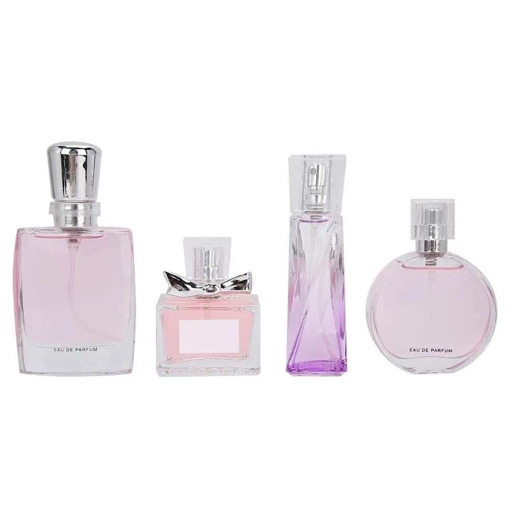 4pcs Lady Perfume Set 25ml Long??lasting Atomizer Charm Fruity Fragrance Perfume with Gift Box
