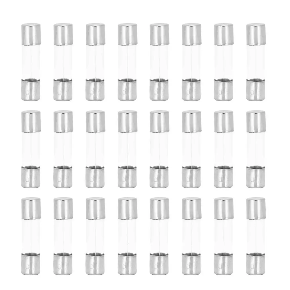 100Pcs Glass Fuse Fast Blow Circuit Safety Protection Accessories 5x20mm AC 250V(10A )