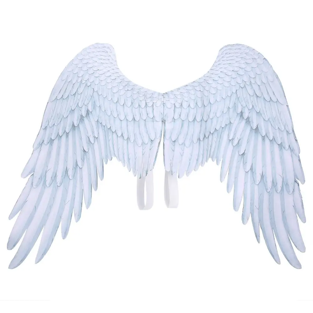 Large Wing Children Boy Girl Halloween Party Cosplay Costume Accessories Props(White )