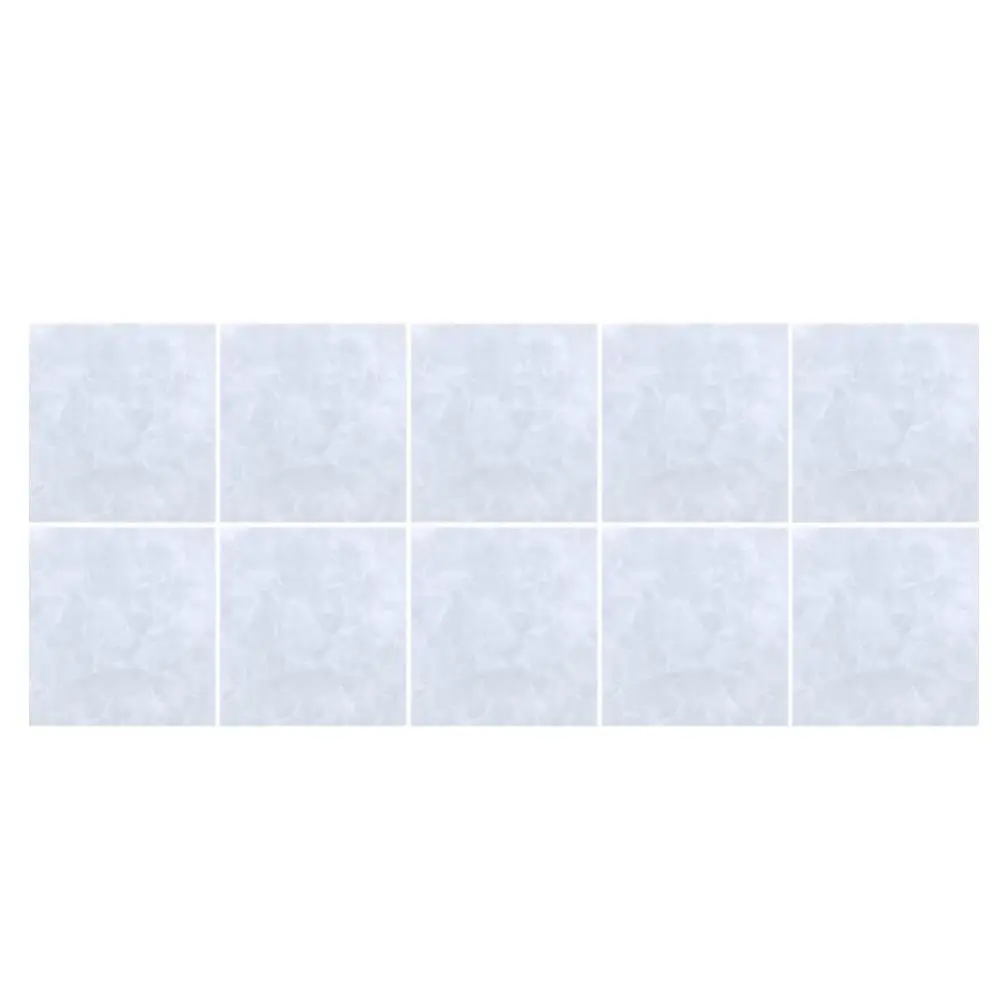 10Pcs/Set 20x20cm Tile Sticker Anti??Slip Floor Wall Decoration Brick Waterproof Sticker