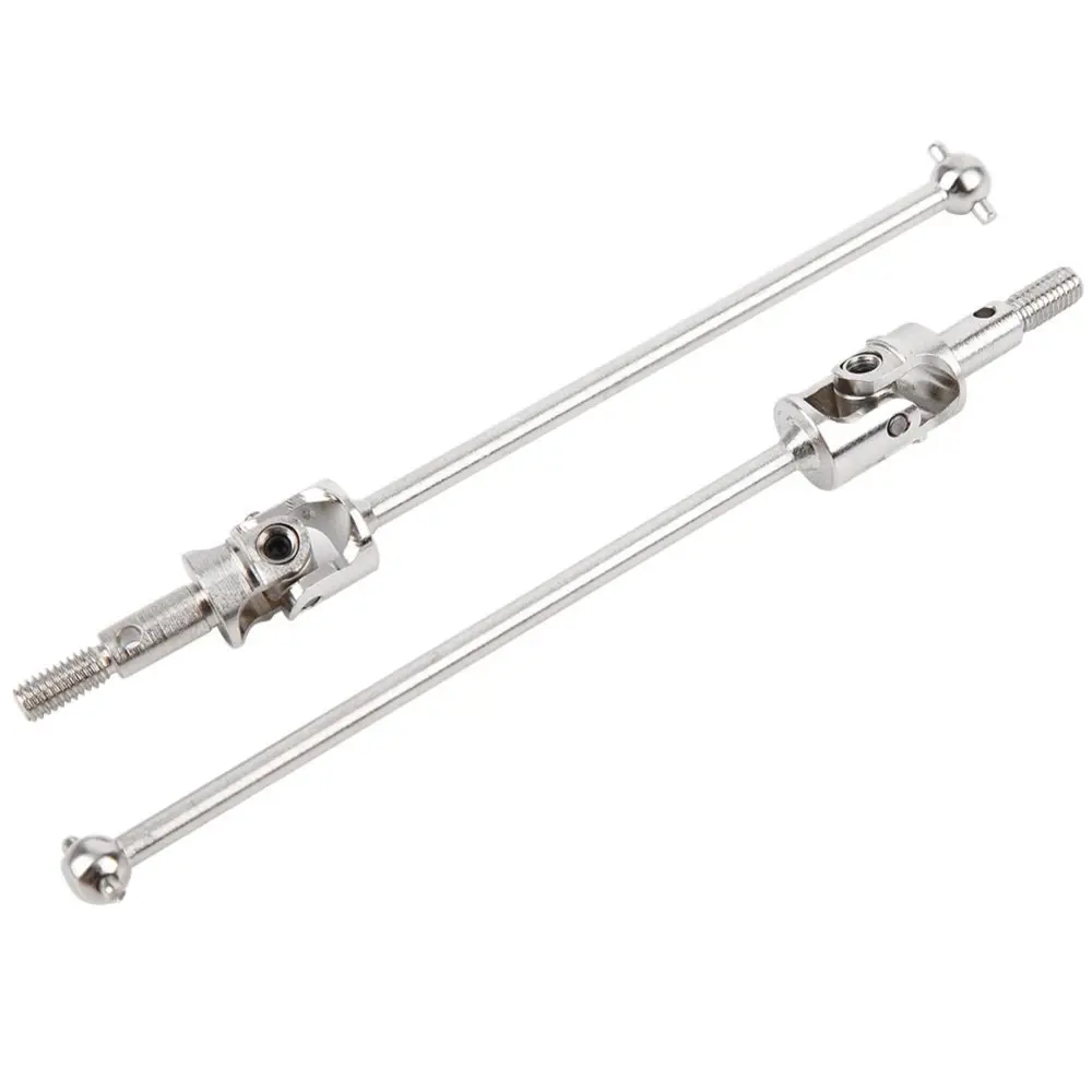 Universal Drive Shaft 108015 RC Parts Accessory Fit for HSP 1/10 RC Car 94111 94108(Silver )