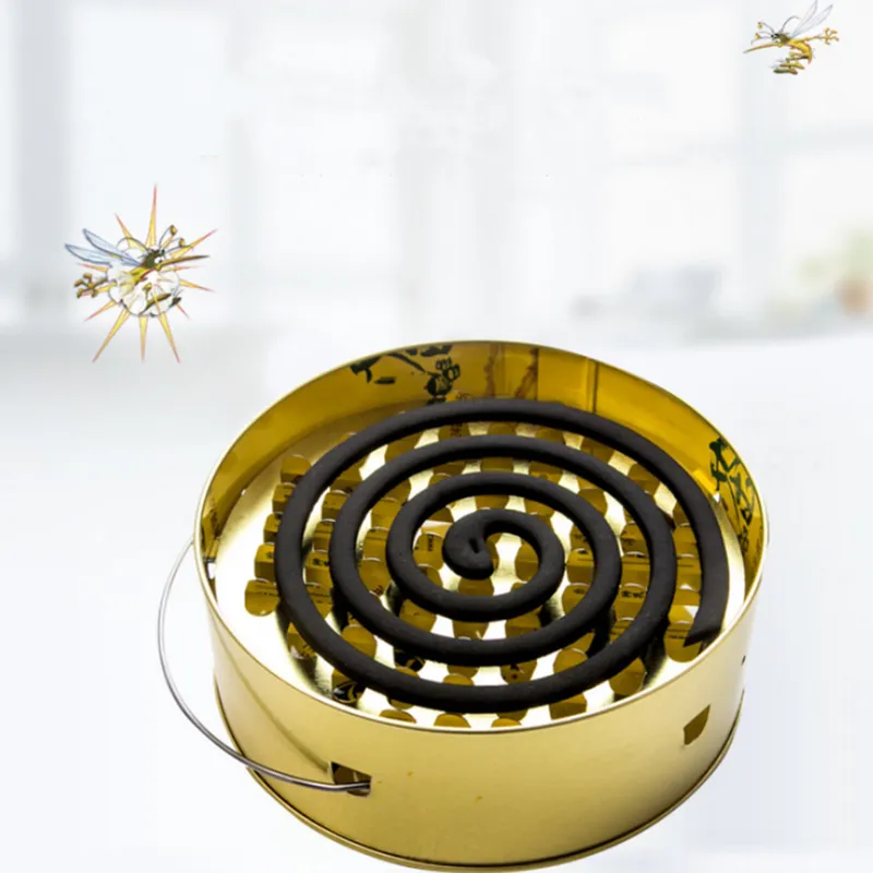 1PCS Mosquito-repellent Incense Safe Burner With Hollow Cover Repellent Box Aromatherapy Rack