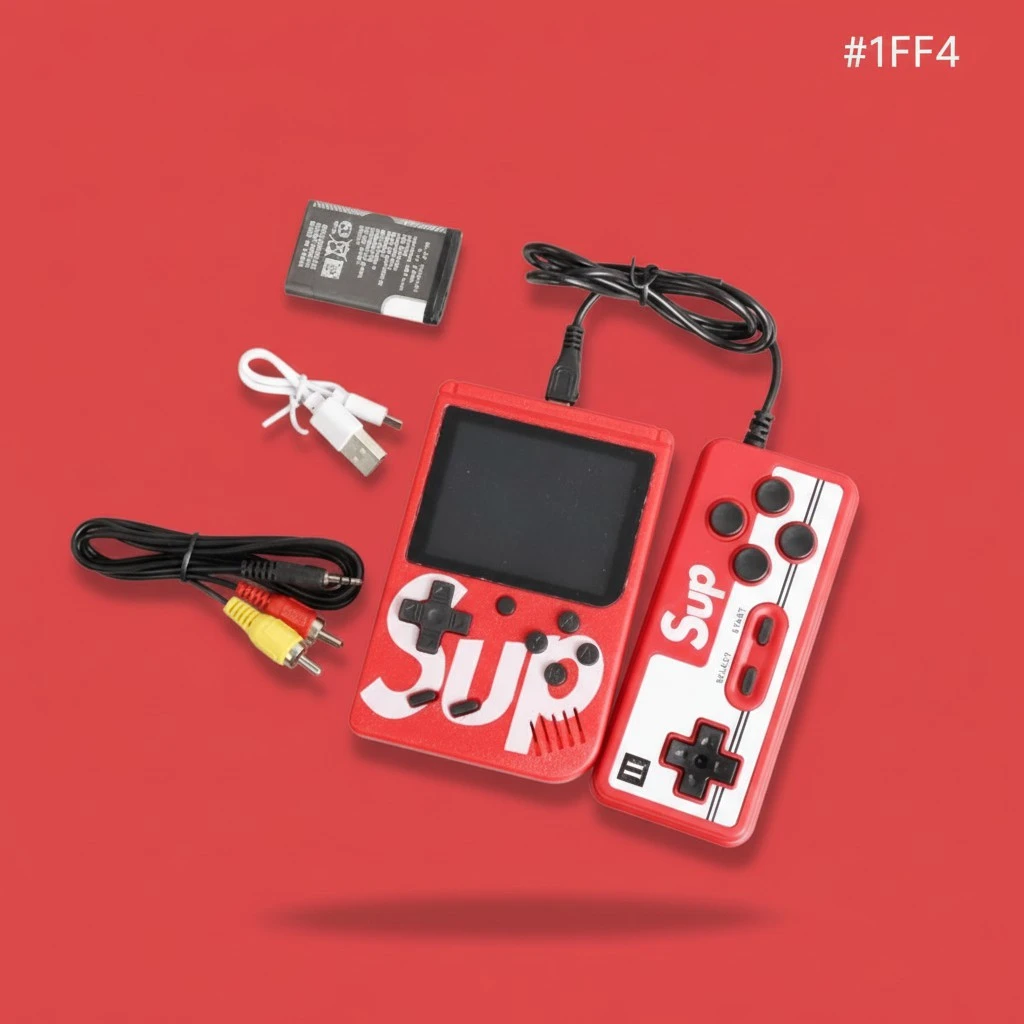 SUP 400 in 1 Retro Game Box Console Handheld Game PAD Gamebox(Doubles)