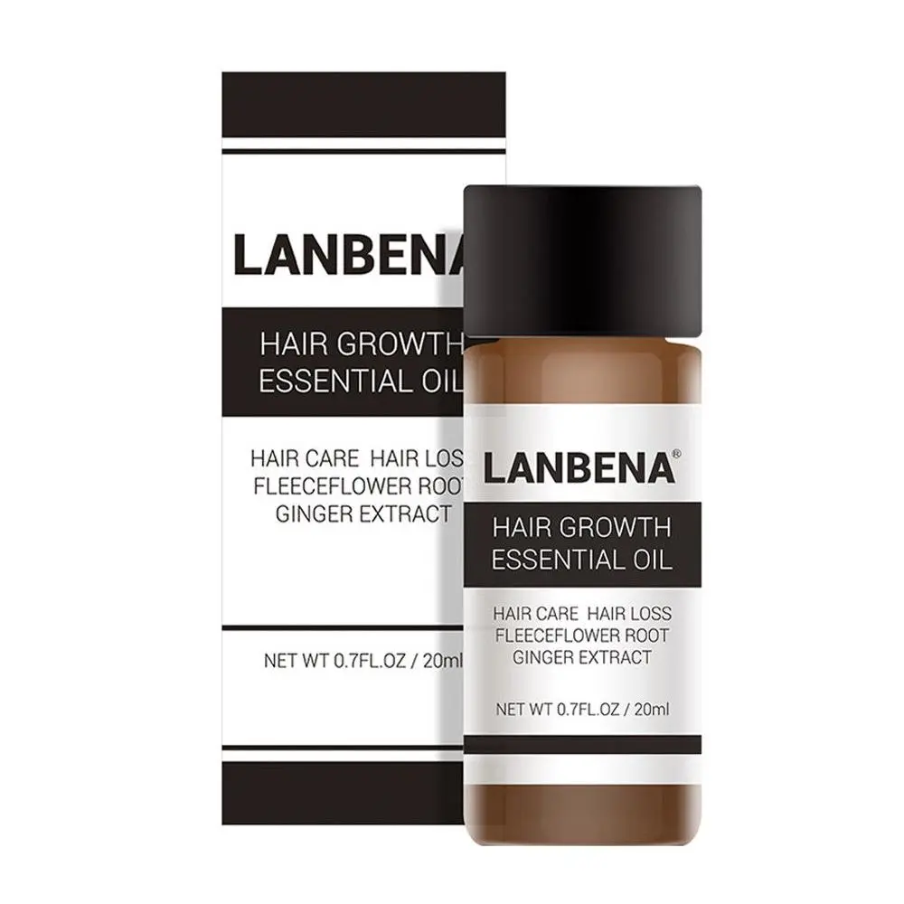 LANBENA Powerful Hair Growth Essential Oil Treatment Repair Hurt Hair Anti Hair Loss Hair Care