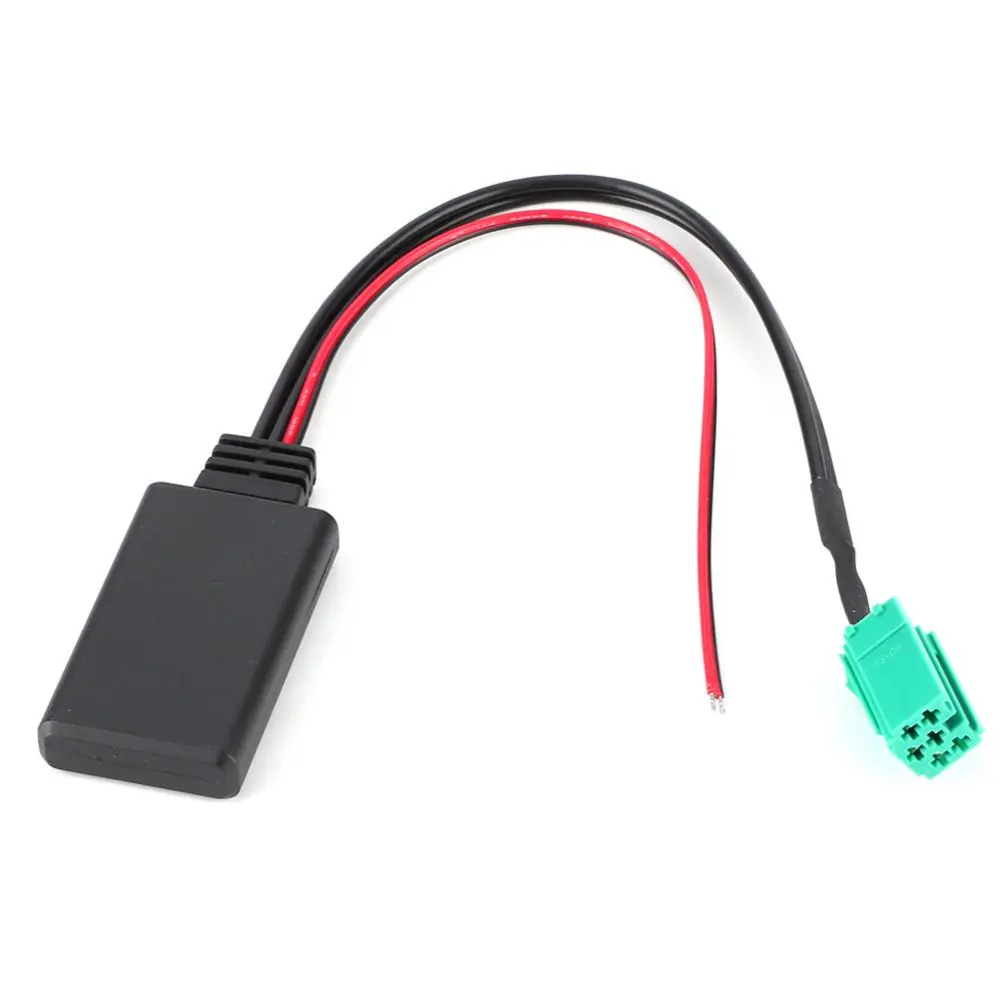 6&#8209;Pin Stereo Bluetooth Module Auto Car Input Cable Adapter Fit for Renault Clio/Espace/Laguna