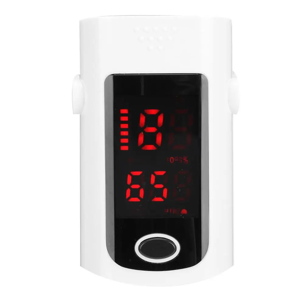 Fingertip Pulse Oximeter Portable Blood Oxygen Saturation Monitor Heart Rate Sensor