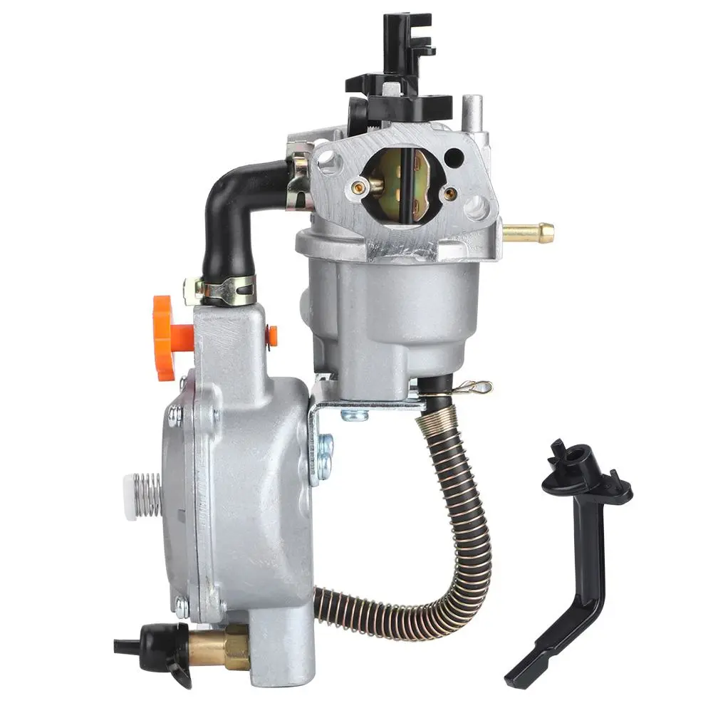 Generator Dual Fuel Carburetor LPG NG Conversion Kit for 2.8KW GX200 170F Manual Choking Coil