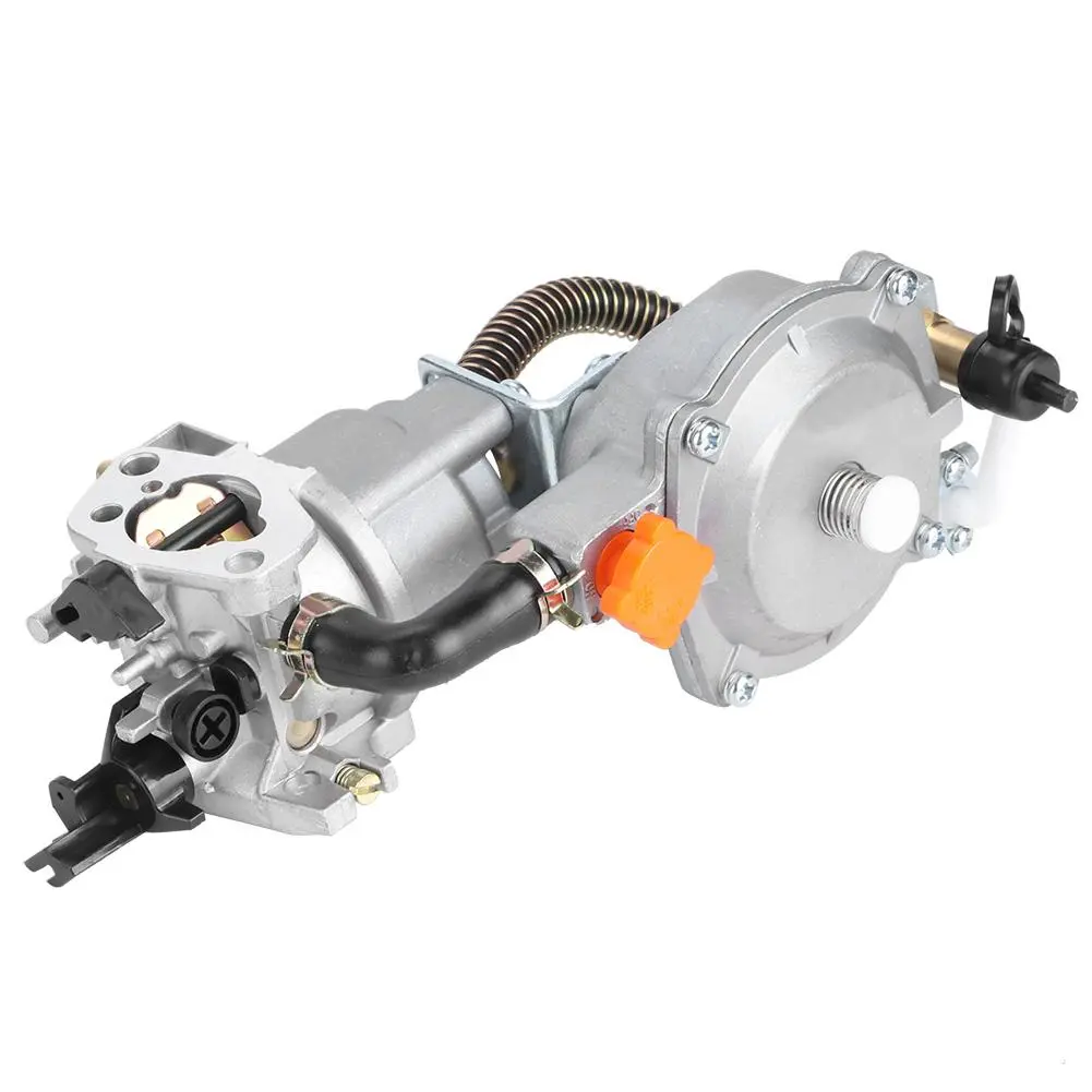 Generator Dual Fuel Carburetor LPG NG Conversion Kit for 2.8KW GX200 170F Manual Choking Coil