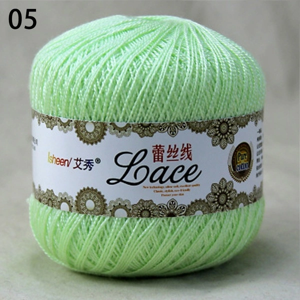 50g/Ball Embroidery Crochet Lace Crochet Thread Fine Yarns Cotton Wool DIY Hand Knitting Thread