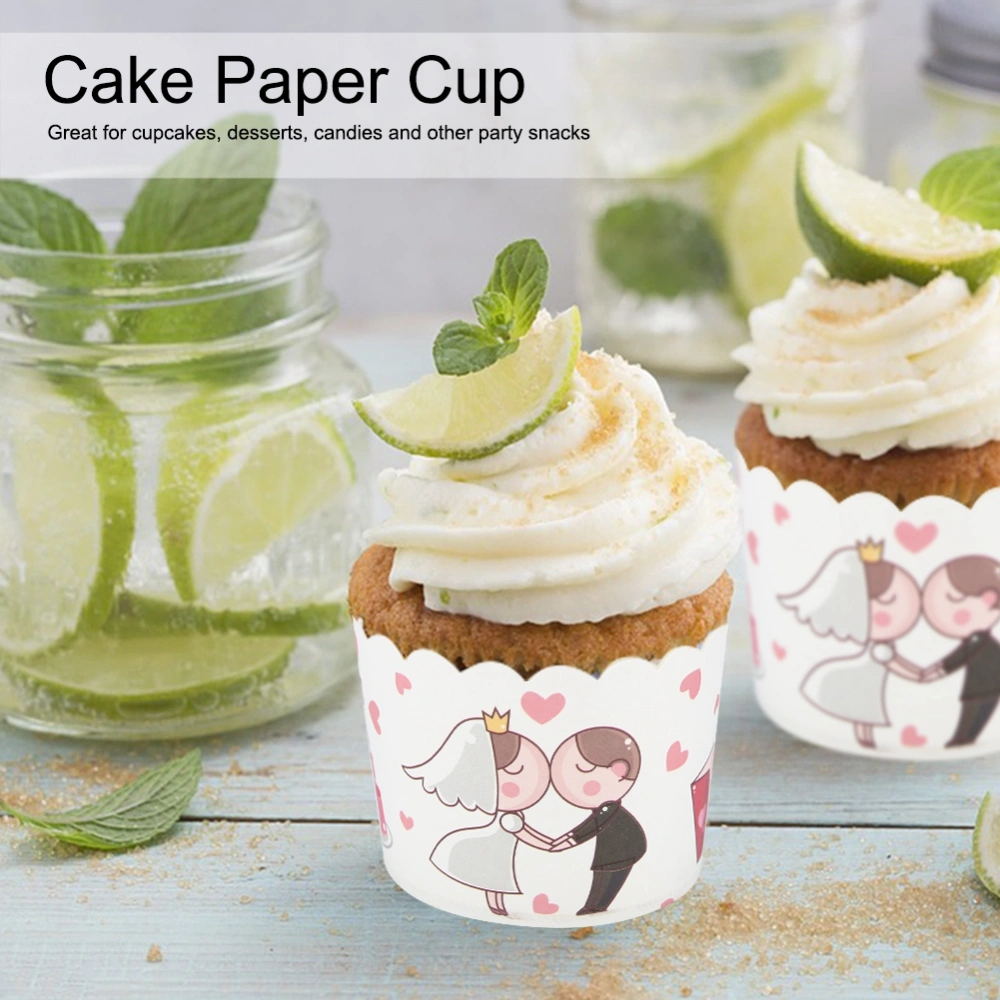 125pcs 7cm Cupcake Muffin Cases Cake Paper Baking Cups for Kitchen DIY Party Cake Baking Decor