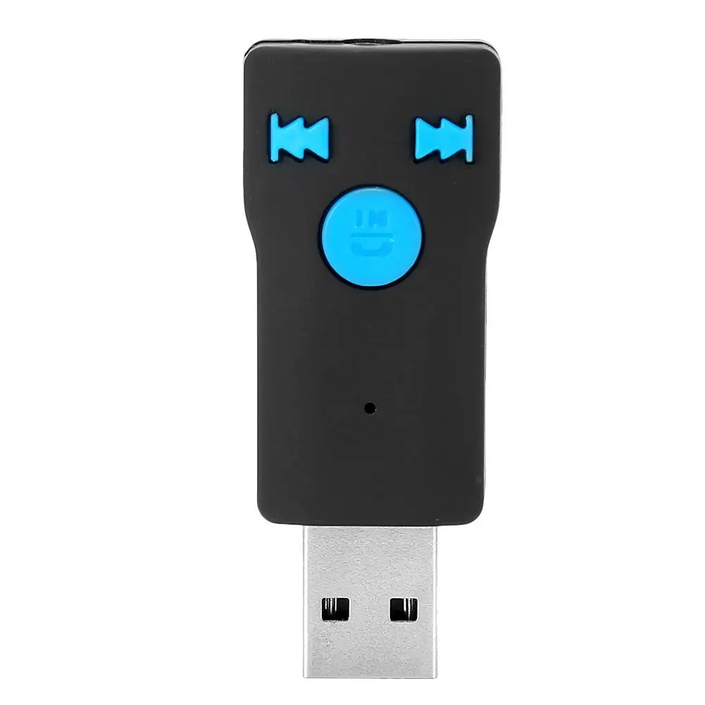 Double Output USB Bluetooth Receiver Car Wireless Audio Receiving Speaker Playback