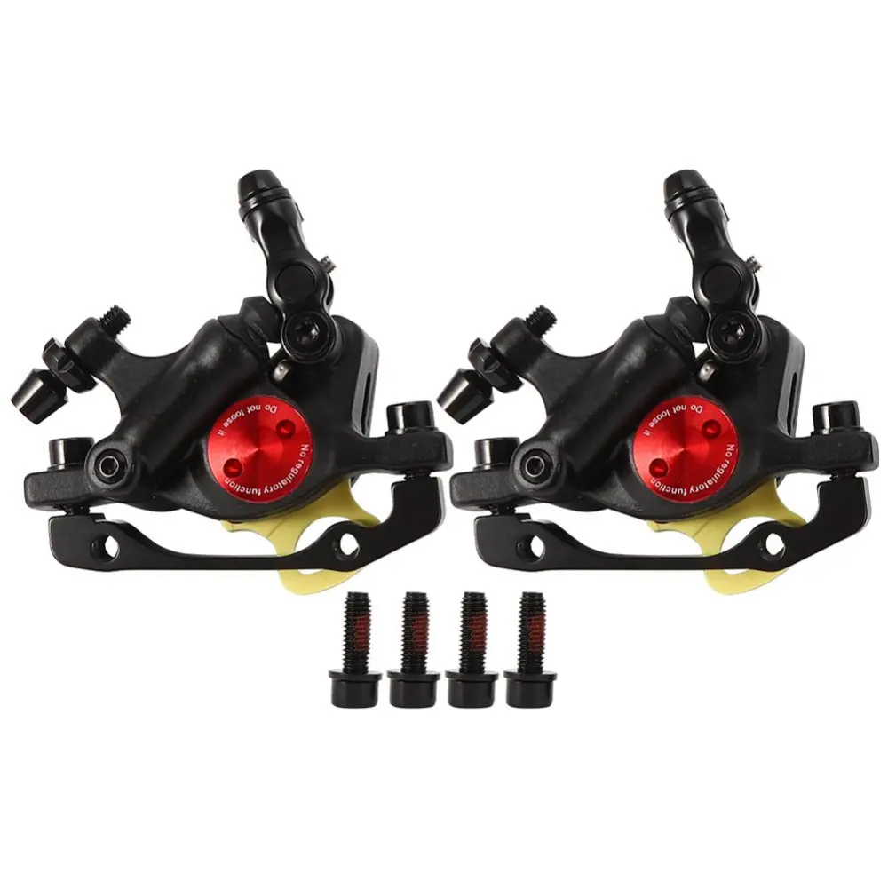 HB100 Line Pulling Hydraulic Disc Brake Calipers Vehicle Equipment for Mountain Bike(Black )