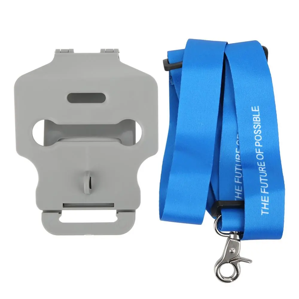 Portable ABS Lanyard and Support Bracket Stand Accessory for MAVIC AIR 2 Remote Control(blue )