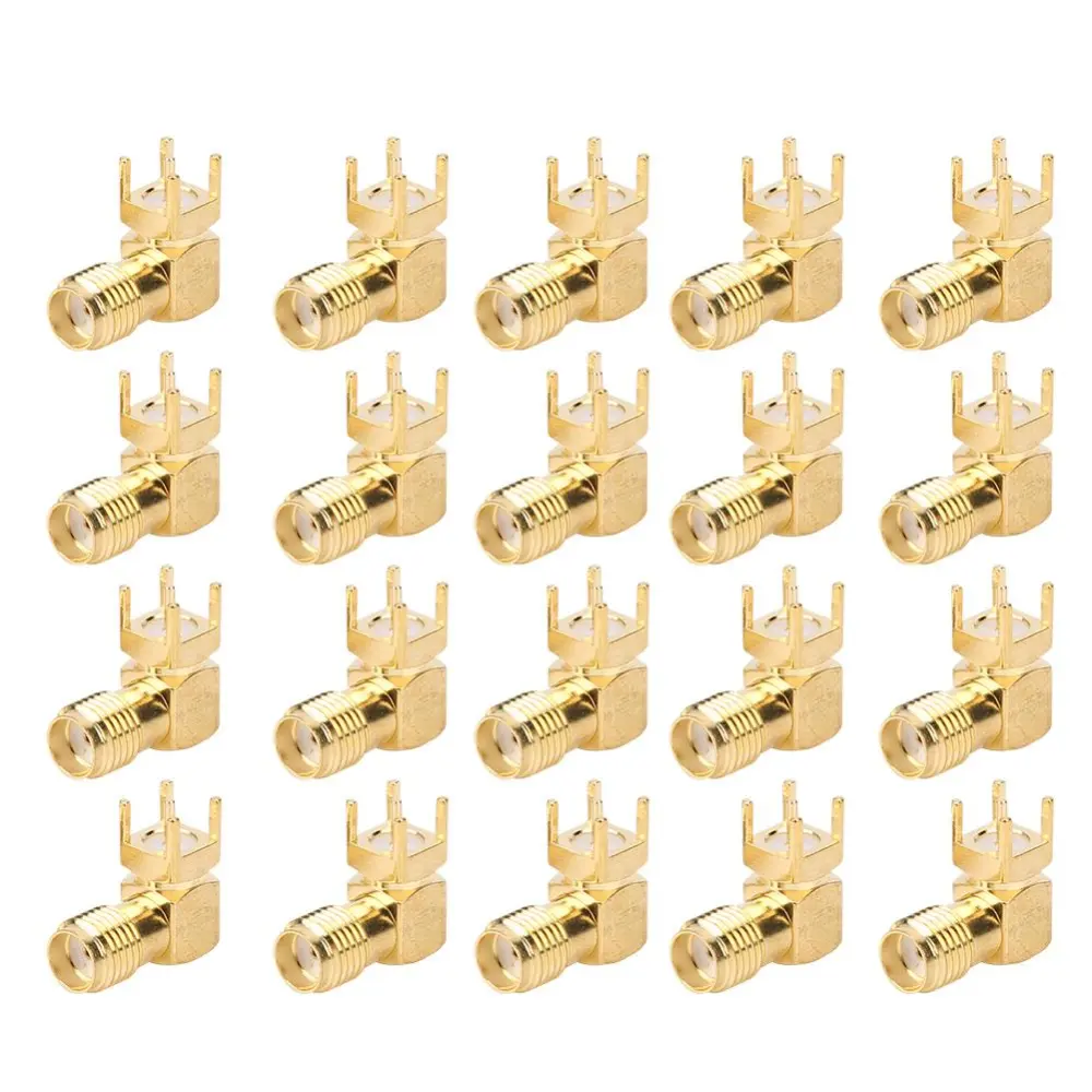 20Pcs SMA??KWE RF Connector Half Thread DTU Wireless Data Transmission Smart Light Module Connect