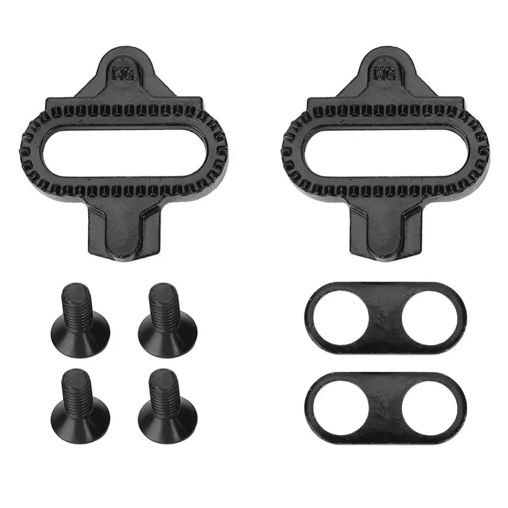 Universal Bicycle Shoes Cleats Bike Pedal Locking Plate Accessory for Outdoor Cycling Riding