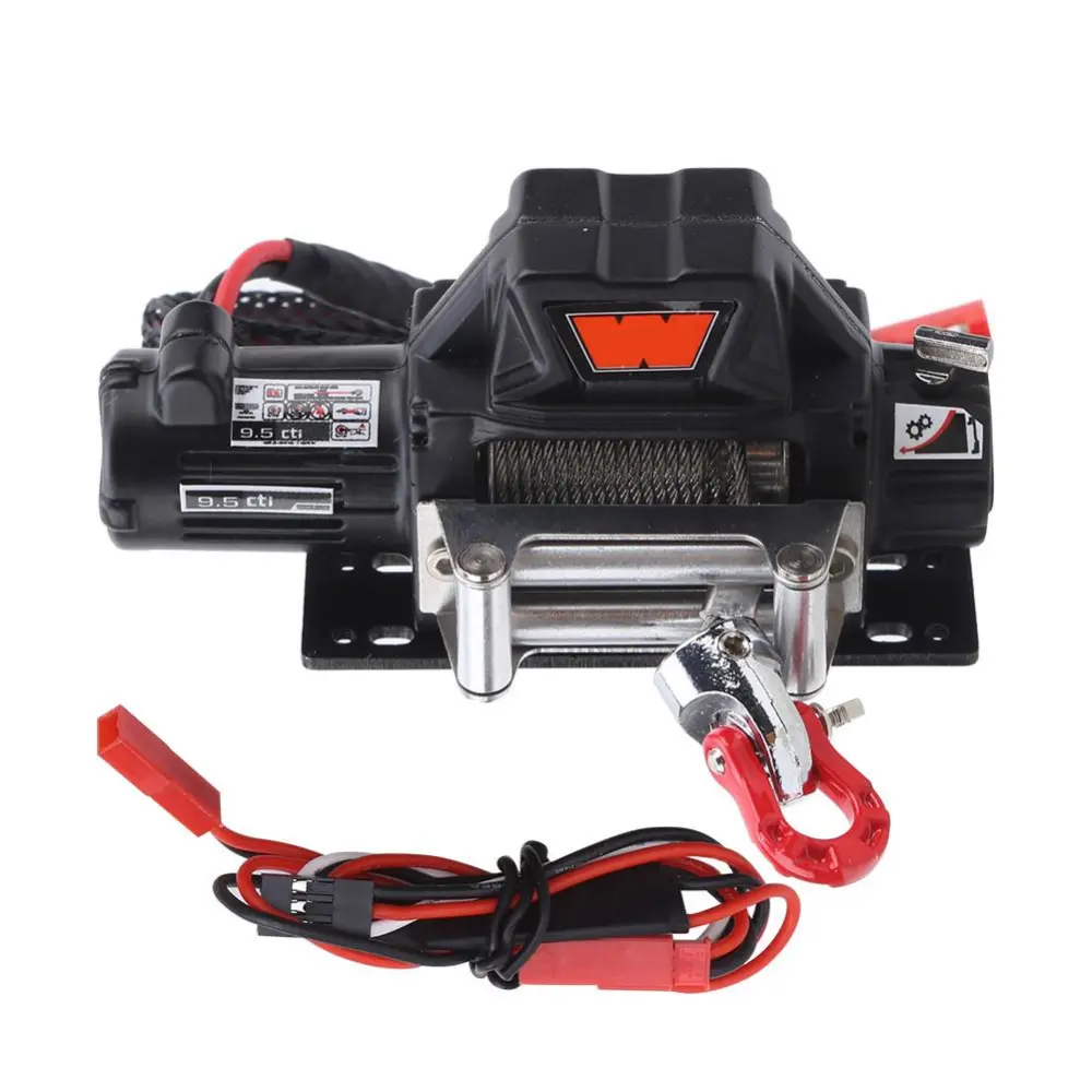 RC Model Winch with Remote Control Controller for TRX4 D90 D110/Axial/Scx10 Crawler Car