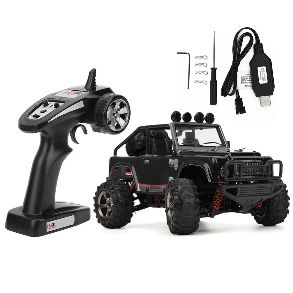 BG1511 1/22 Remote Control Car Toy Four??Wheel Drive Full Scale Drift Racing RC Car Toy(Black )