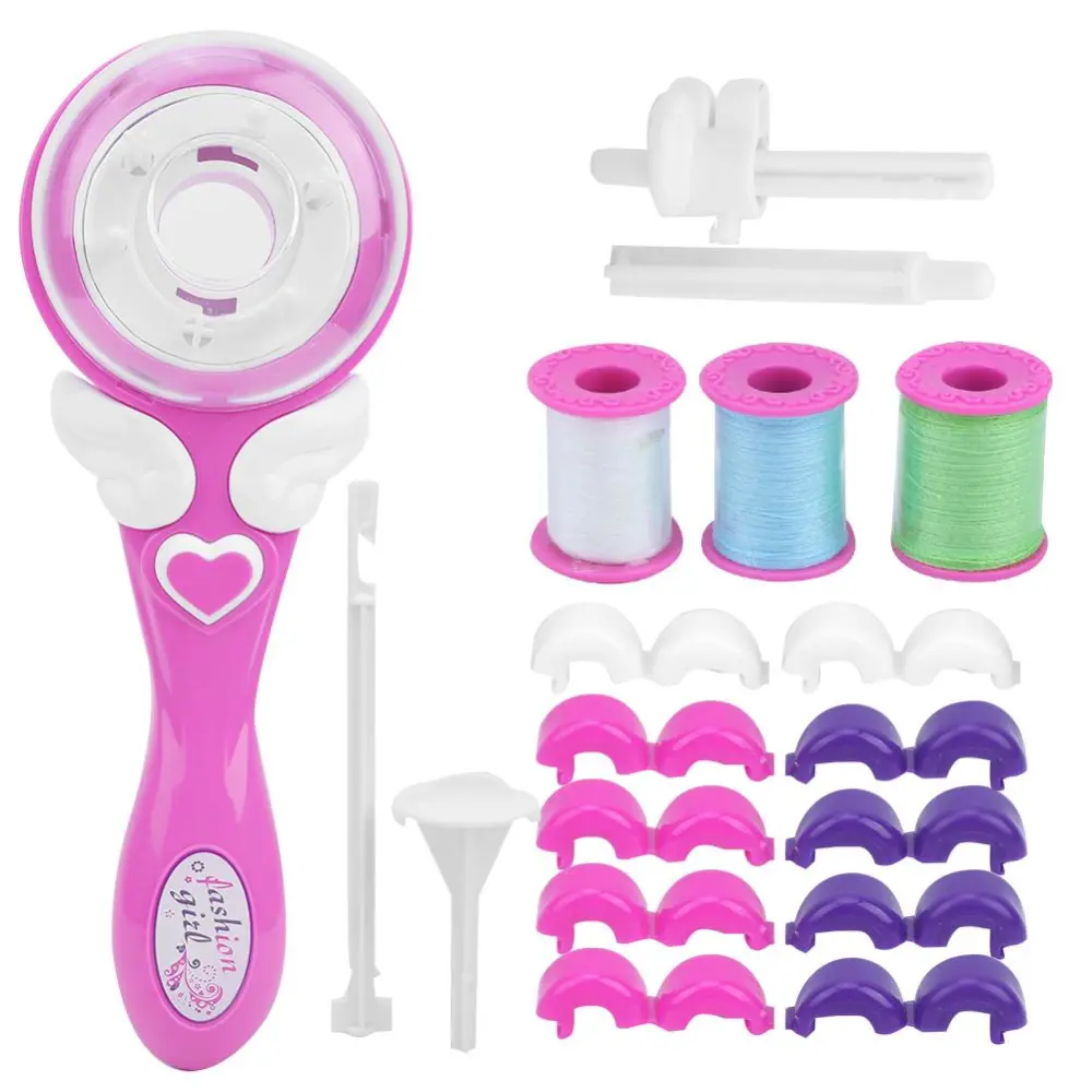 Electric Braid DIY Hair Styler Twisting Braider Styling Tools for Little Girls Portable(Braiding Device )