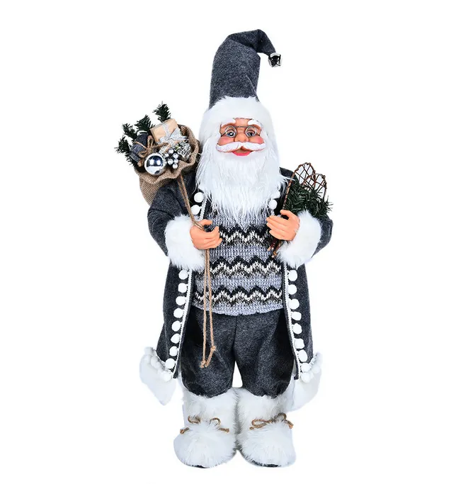 Christmas Decoration Santa Claus Doll Gift Christmas Tree Decor Creative Plush Santa Claus Toy