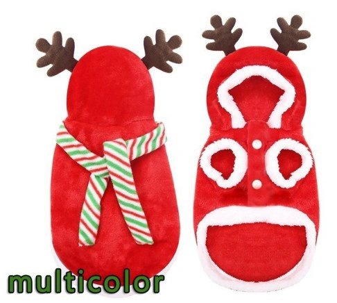 Dog Clothes Christmas Party Jacket Coats Santa Costume Pets Costume Small Dogs Cat Clothing