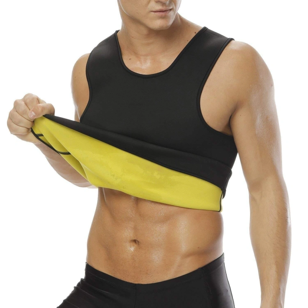 Slimming Vest Hot Gym Belt Hot Shapers Shaper Underbust Sport Slimming ( Black XXXL  )