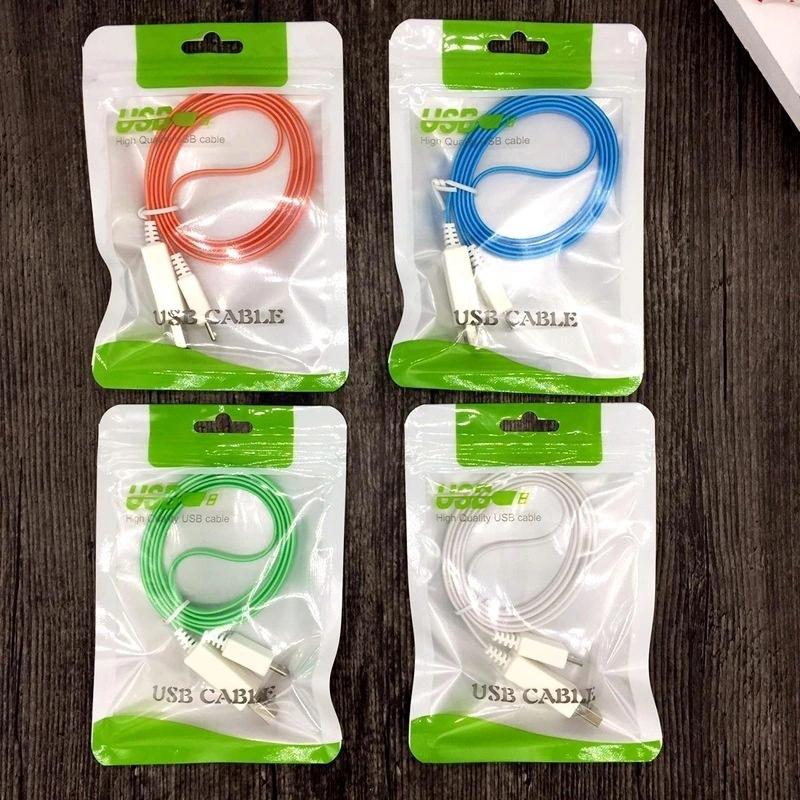 LED Charger Luminescent Visible Current Flow Smart Charger Sync Cable  （Android red）