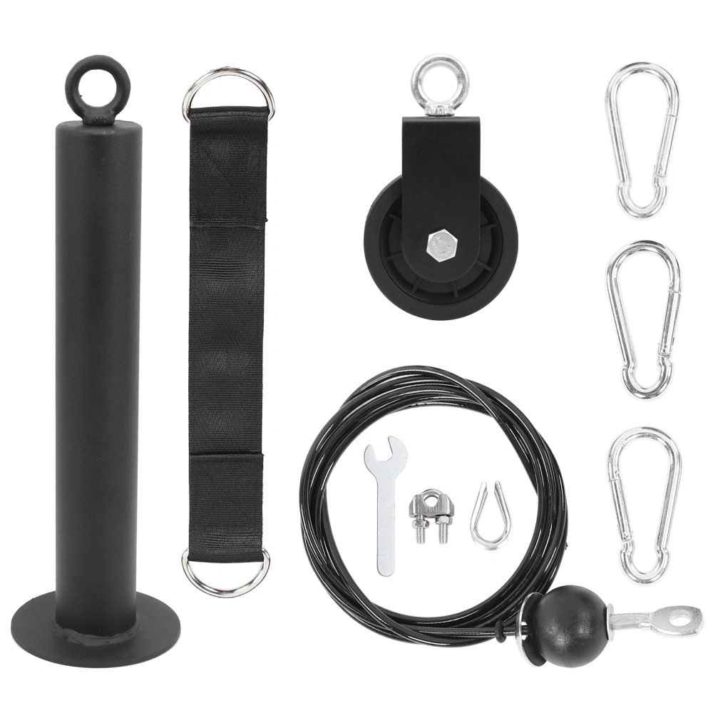 DIY Fitness Equipment Set Iron Pulldown Pulley Strength Training Fitness Pulley for Home Gym