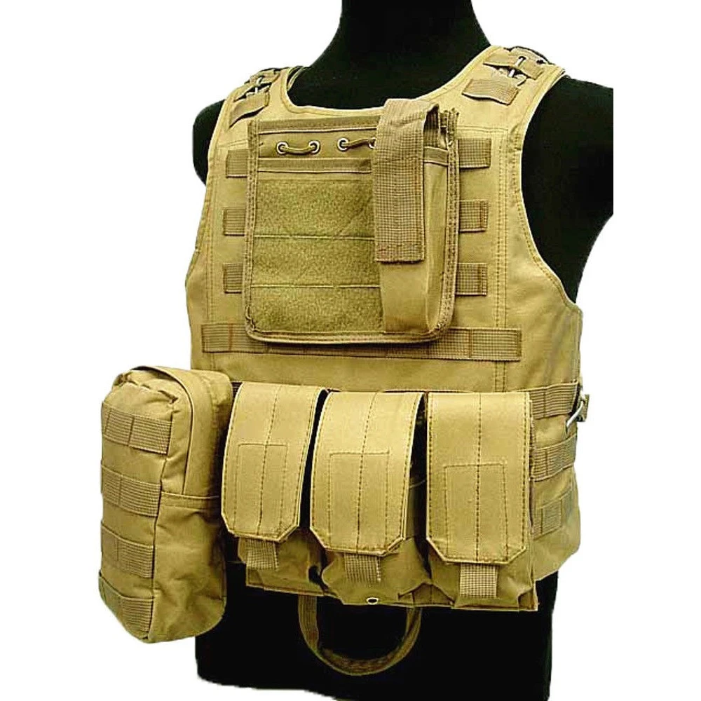 Military Tactical Molle Combat Assault Plate Carrier Vest Vest CS Outdoor Clothing Hunting Vest