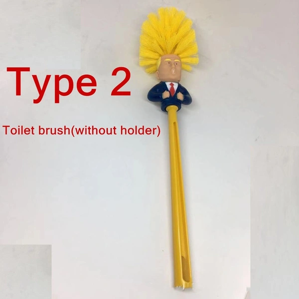 Donald Trump Toilet Brush Brushes Make Your Toilet Great Again Funny Gag Gift
