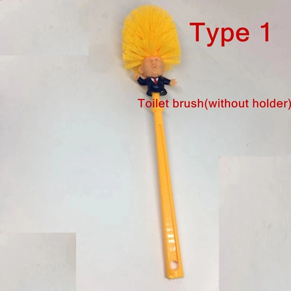 Donald Trump Toilet Brush Brushes Make Your Toilet Great Again Funny Gag Gift