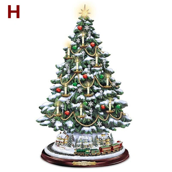 20x30cm Christmas Tree Crystal Tree Christmas Sticker Ornaments Window Glass Decoration Waterpr