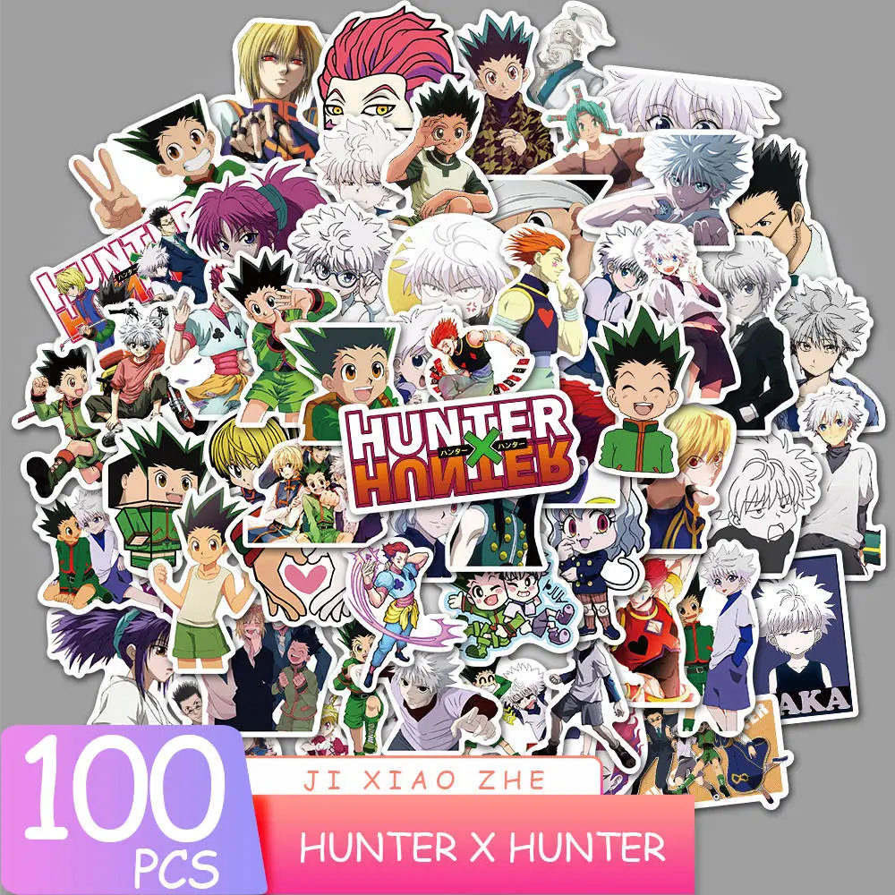 100Pcs Classic Anime Collection Stickers, Waterproof Stickers for Skateboard Laptop Luggage