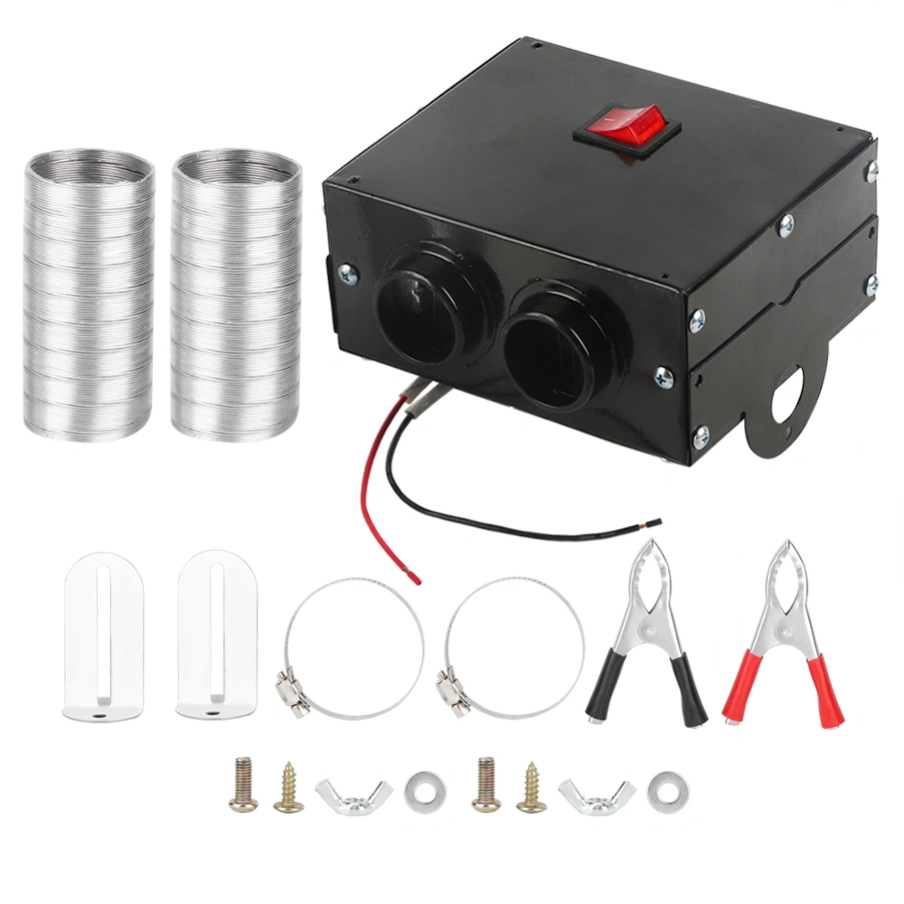 500W Full Automatic Low Noise Car Heater Portable Purifies Air Heating Defrost Defogger(24V )