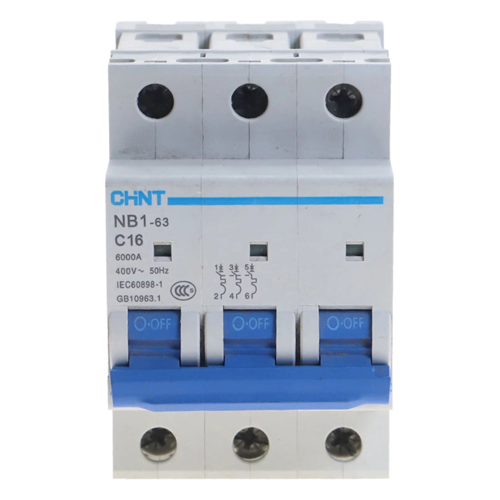 CHINT NB1-63 3P MCB Mini Circuit Breaker AC 400V 50 Hz 2-63A (40A)