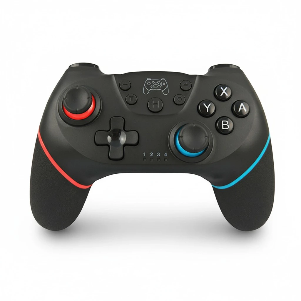 Ns Switch Pro Controller, Up To 20h Battery Life, 6-Axis Echt Power Switch Lite Wireless Grip