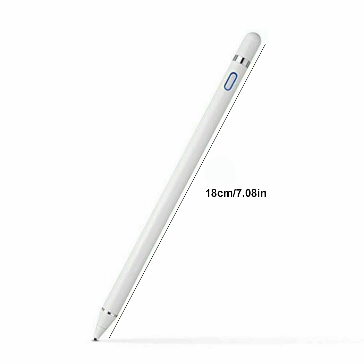 Pencil Stylus For Apple Ipad / Iphone / Samsung Computer Machine Touch Pen White